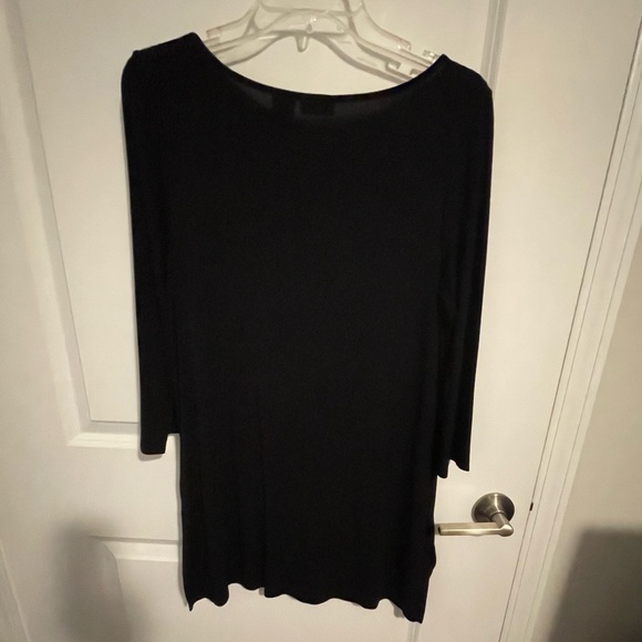 EUC Willi Smith Pullover Blouse, SizeM 3/4” sleeves & 5”  slits at the side seam - Picture 8 of 12